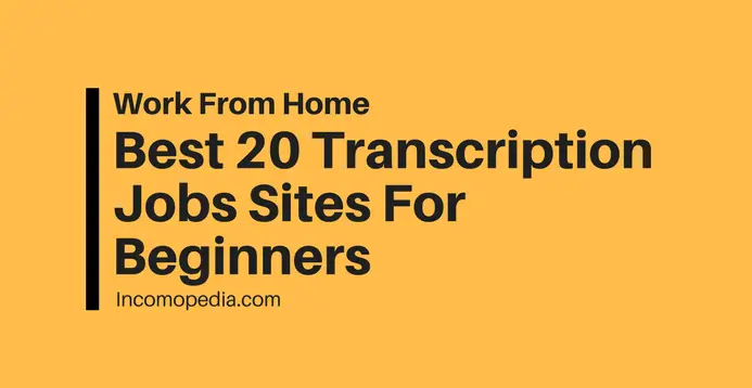 best online transcriptions jobs sites